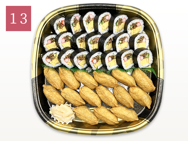 巻き・いなり寿司盛り合わせ4,000円（税込）