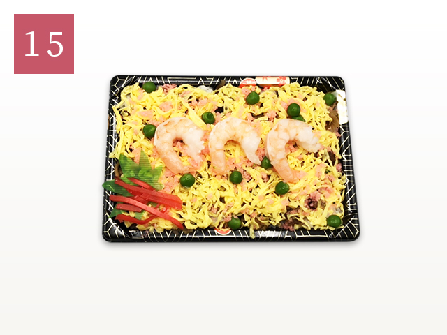 ちらし寿司　1人前：750円（税込）